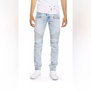 New Hudson Jeans Men's The Blinder Biker Denim Size W 31